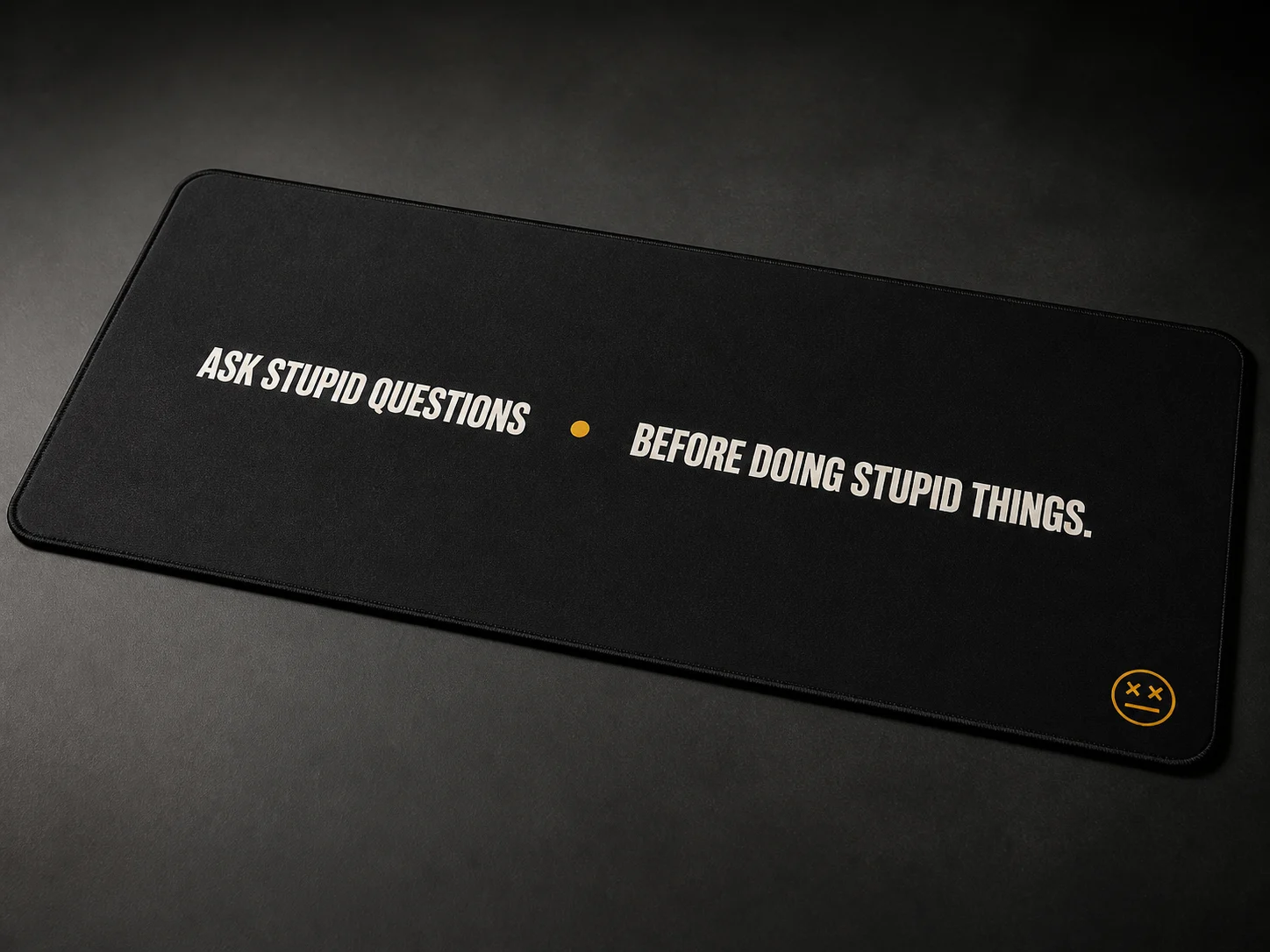 Ask Stupid Questions XXL Gaming Mat — Mouse pads